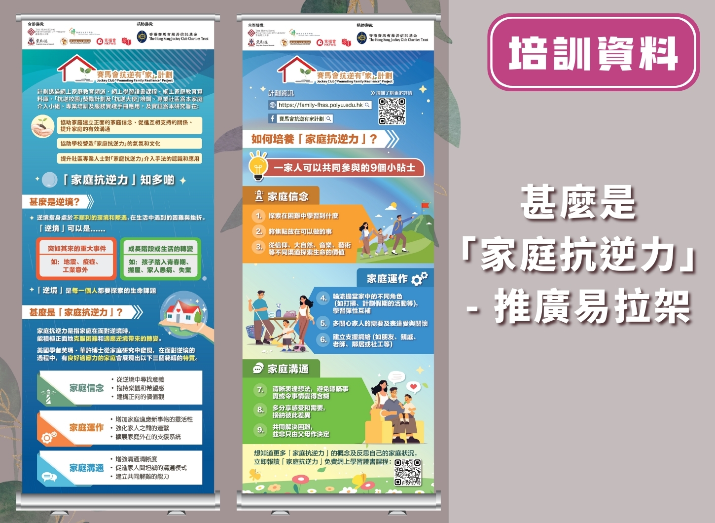 甚麼是「家庭抗逆力」- 推廣易拉架